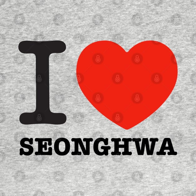 i love ateez seonghwa heart atiny | Morcaworks by Oricca